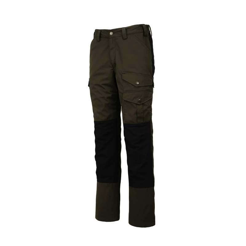 HUBERTUS Herren Outdoor-Thermohose OS1200® | Besatz oliv/braun Jagdhose