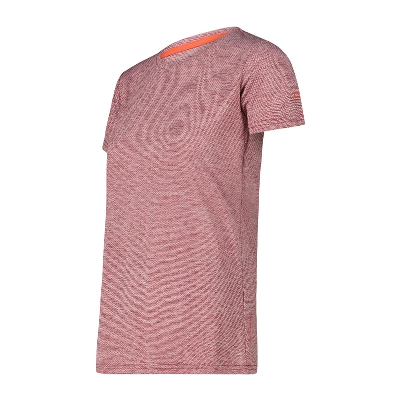 CMP Damen T-Shirt Light Melange Jersey Shirt 34N5916 granata