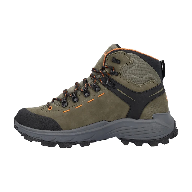 CMP Herren Tytanus mid Trekking Schuhe WP 3Q17657 olive-jaffa Wanderschuhe