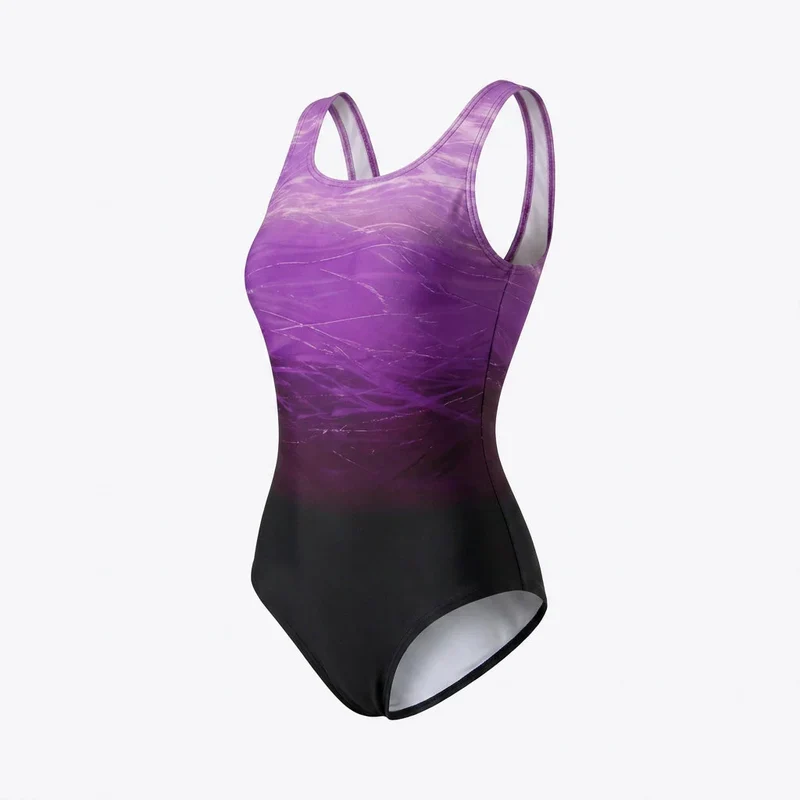 Sportlicher Medium Shape Badeanzug für Damen im Einteiler Stil