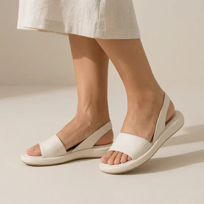 Sandalen für Damen mit bequemem Fußbett