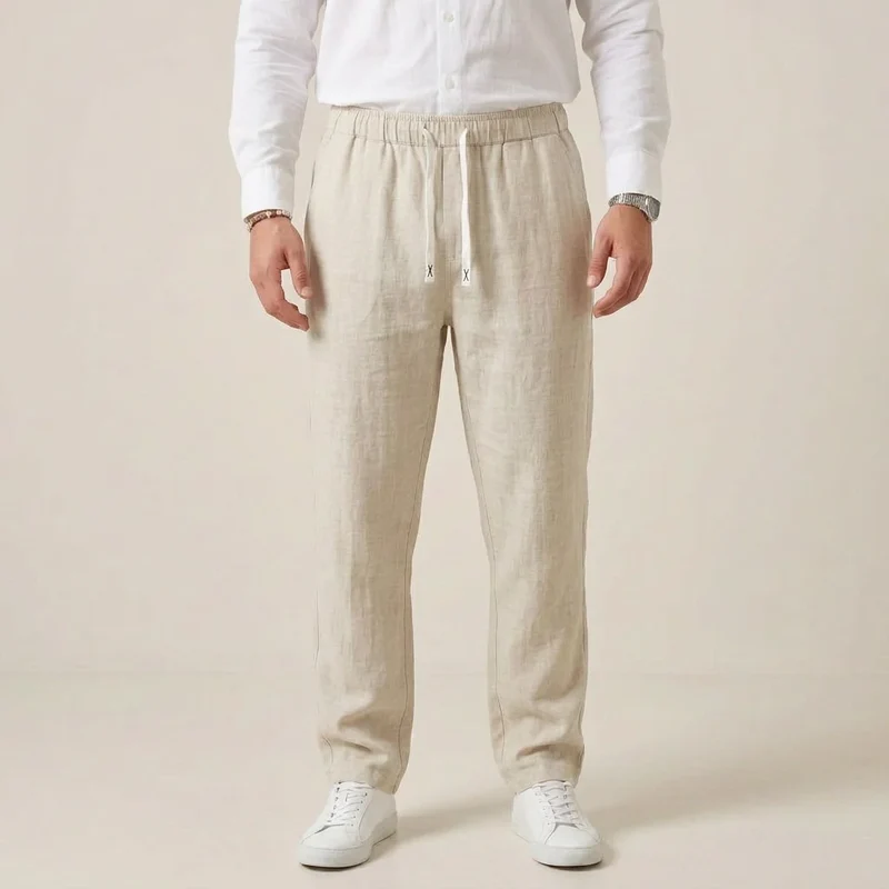 Relaxed Fit Schlupf-Hose für Herren mit Kordelzug