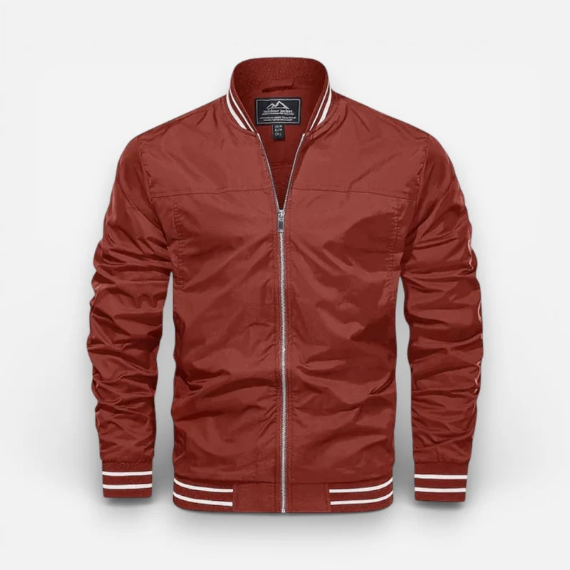 Leichter Blouson für Herren mit Rippbündchen und Kragen im Bomber-Stil