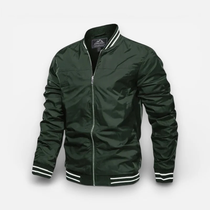 Leichter Blouson für Herren mit Rippbündchen und Kragen im Bomber-Stil