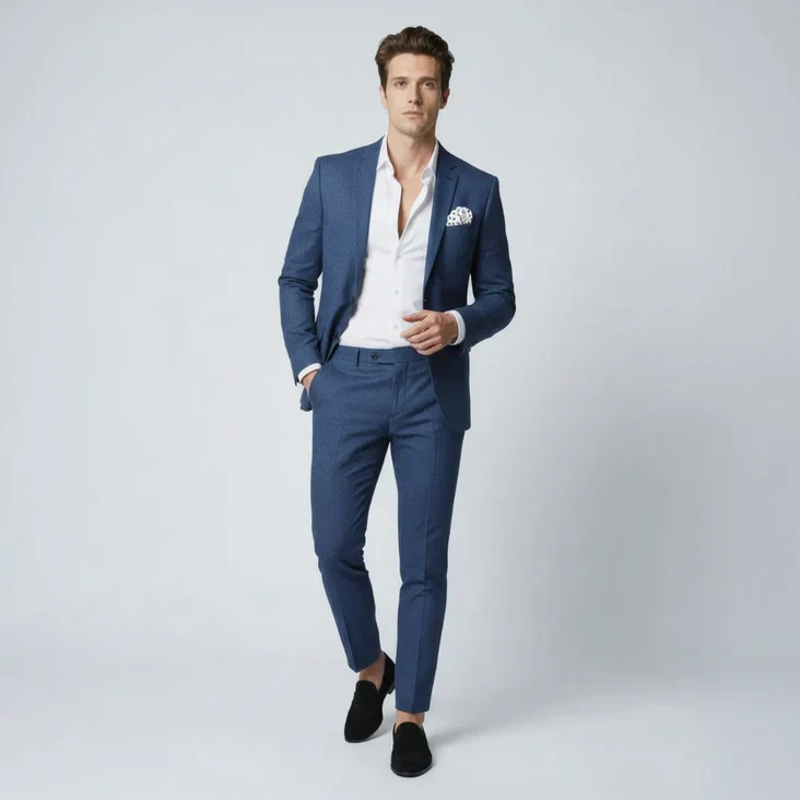 Anzug (2-tlg.Set) für Herren im Slim Fit