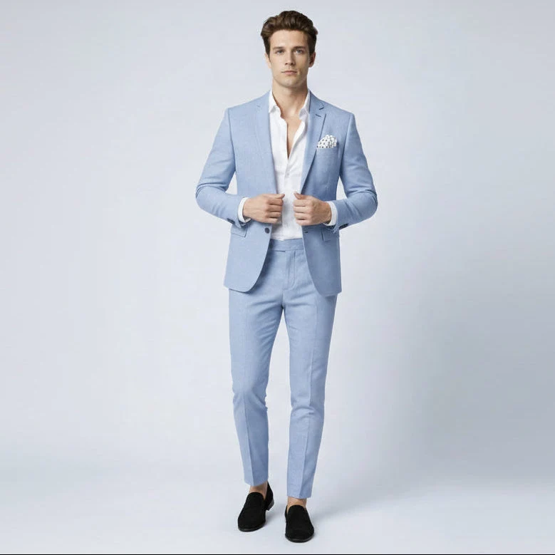 Anzug (2-tlg.Set) für Herren im Slim Fit