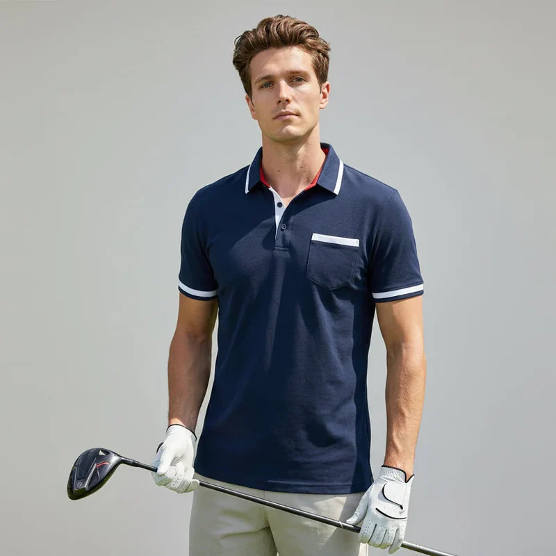 Klassisches Herren Poloshirt mit zeitloser Passform