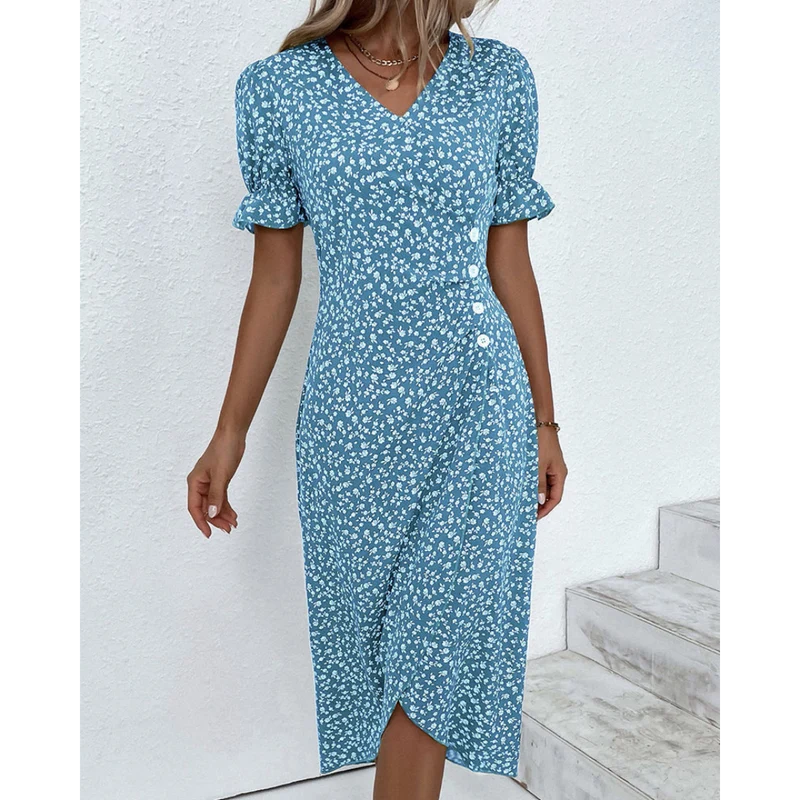 Florence | Figurbetontes Wickelkleid