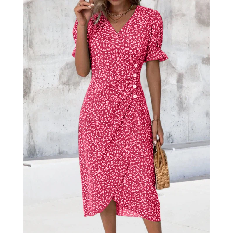 Florence | Figurbetontes Wickelkleid