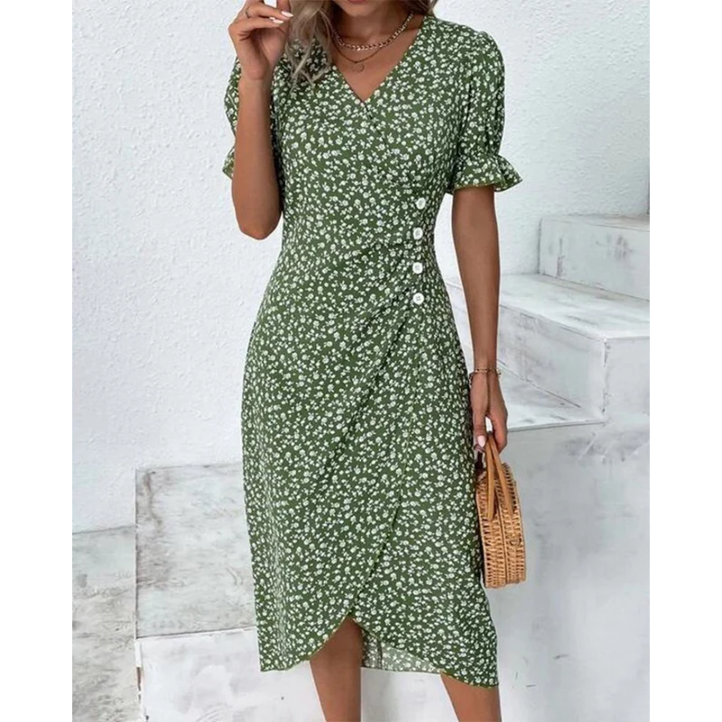 Florence | Figurbetontes Wickelkleid