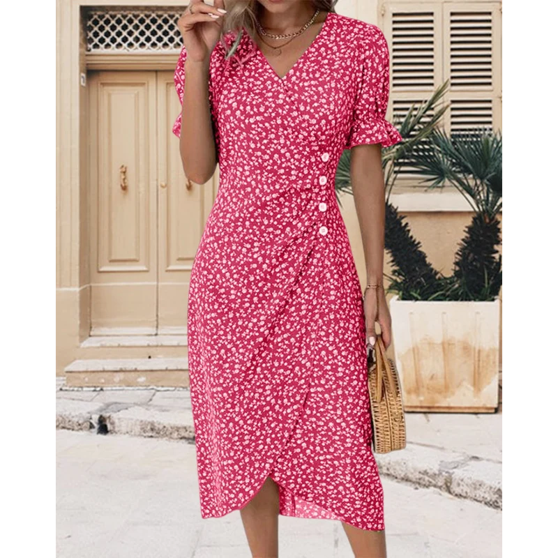 Florence | Figurbetontes Wickelkleid