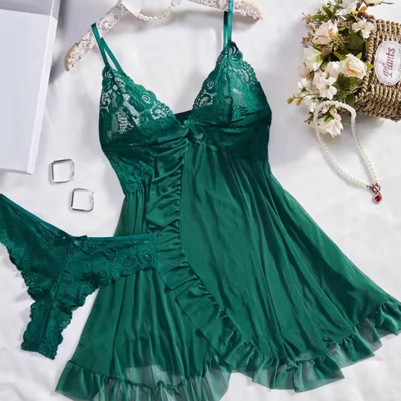 EMILIA | Verführerisches Spitzen-Unterwäsche-Set