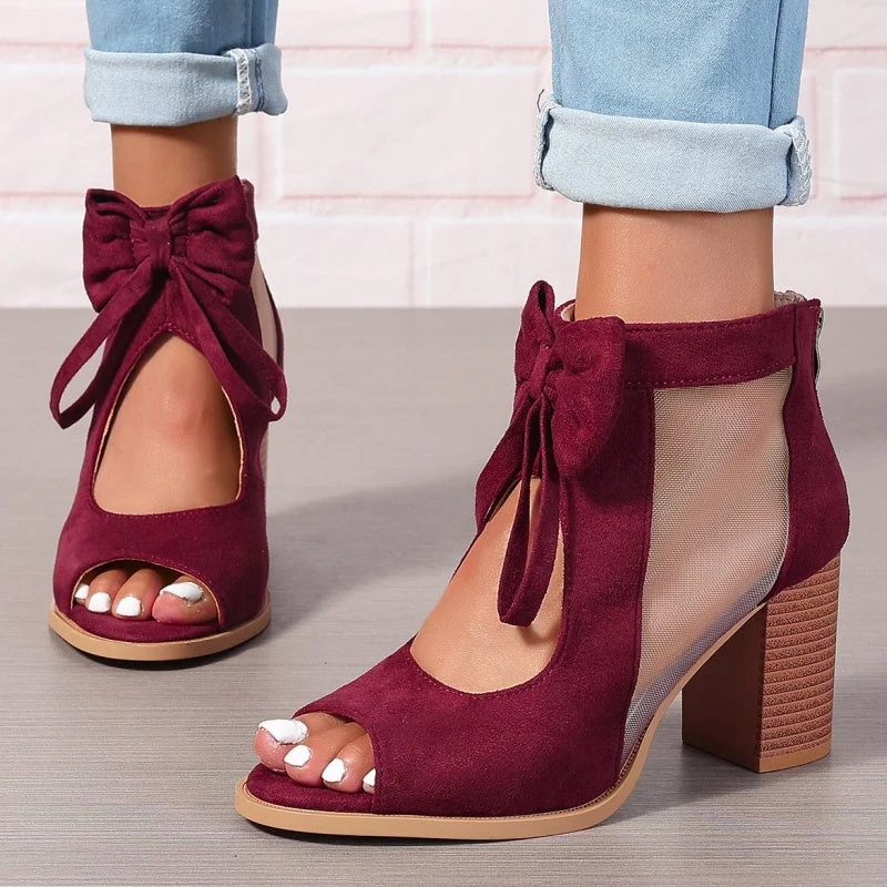 ADRIANA | Damen Sandalen Schleife