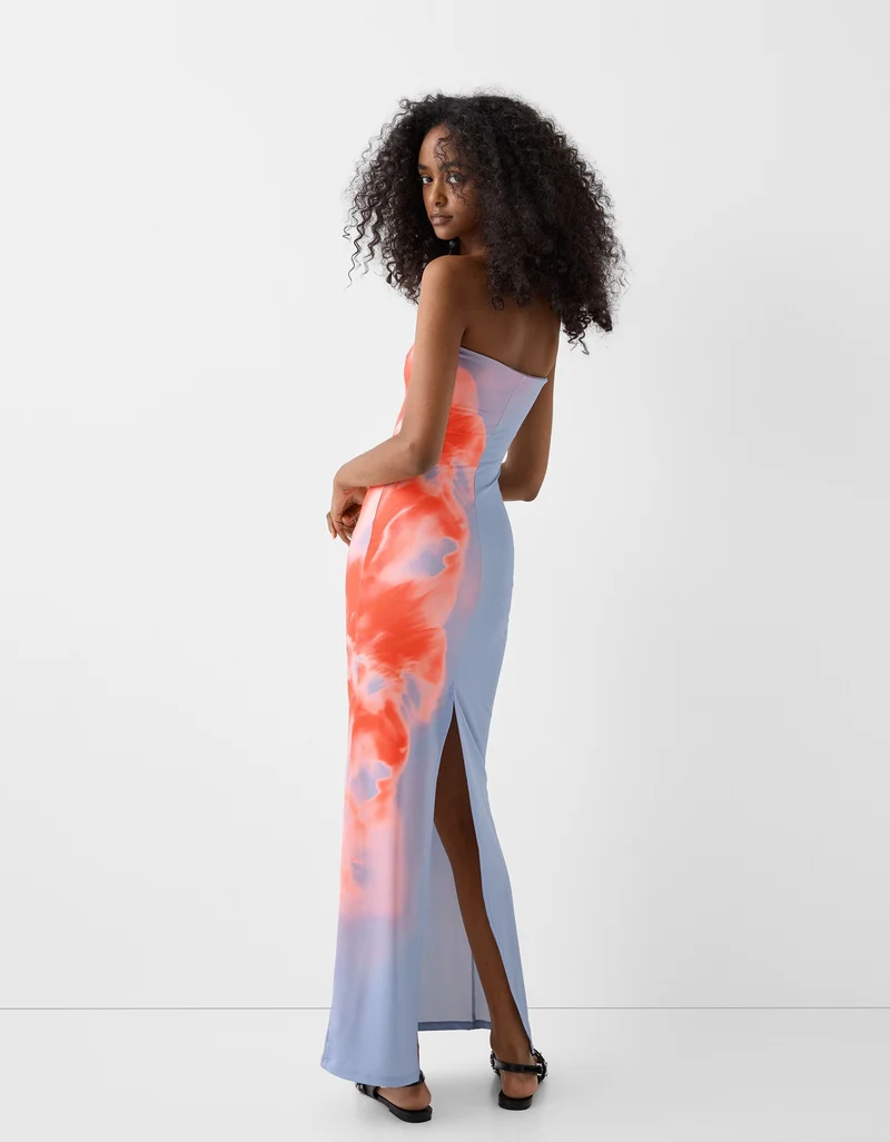 Saskia | Bandeau-Blumenkleid