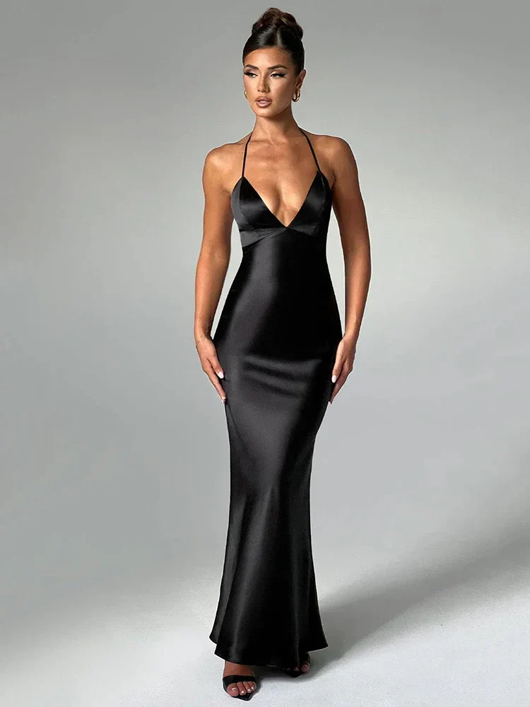 Laura | Rückenfreies Nachtkleid
