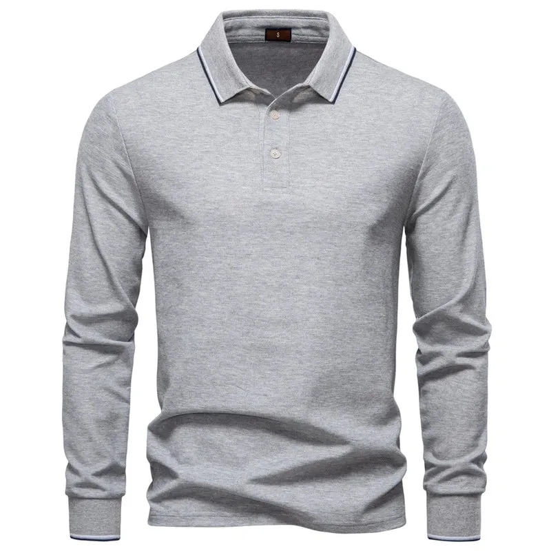 Stilvoller Polo-Pullover