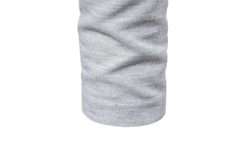 Bequemes Langarm-Poloshirt
