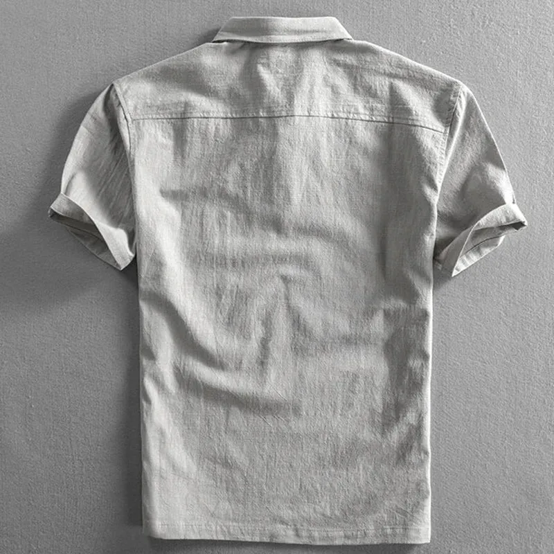 San Julian Linen Polo Shirt
