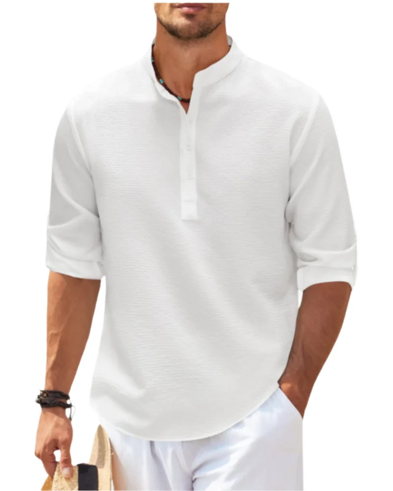 Langärmliges Poloshirt