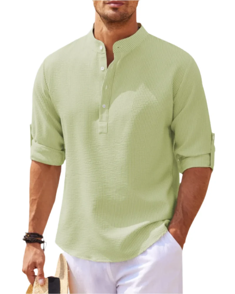 Langärmliges Poloshirt