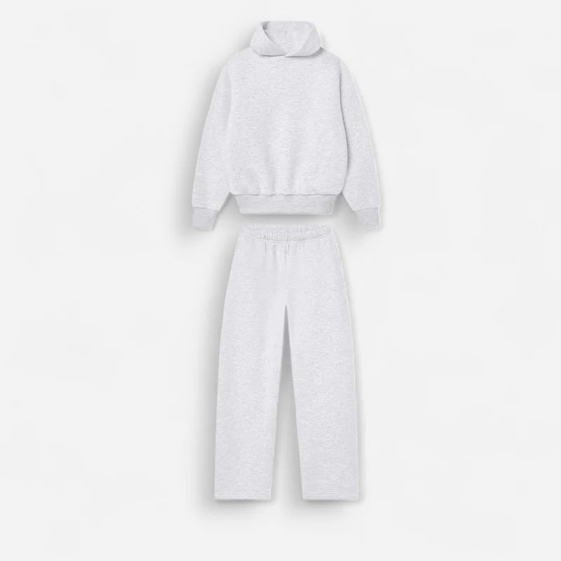 Oversized Loungewear Set für Herren mit Kapuzen Sweatshirt und Jogginghose