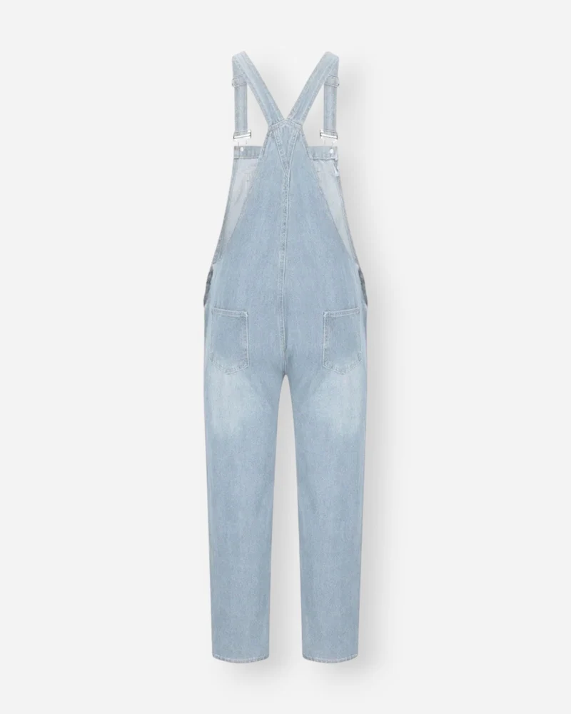 Jeans Latzhose für Herren mit verstellbaren Trägern - lang