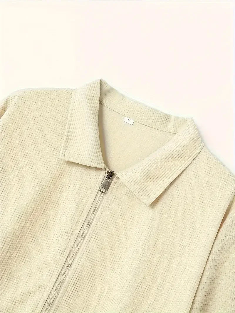 Herren Set aus Jacke mit Umlegekragen und Schlupfhose