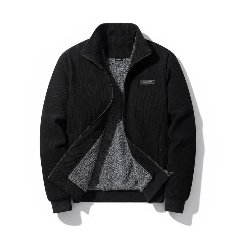 Blouson für Herren mit Stehkragen und warmem Innenfutter