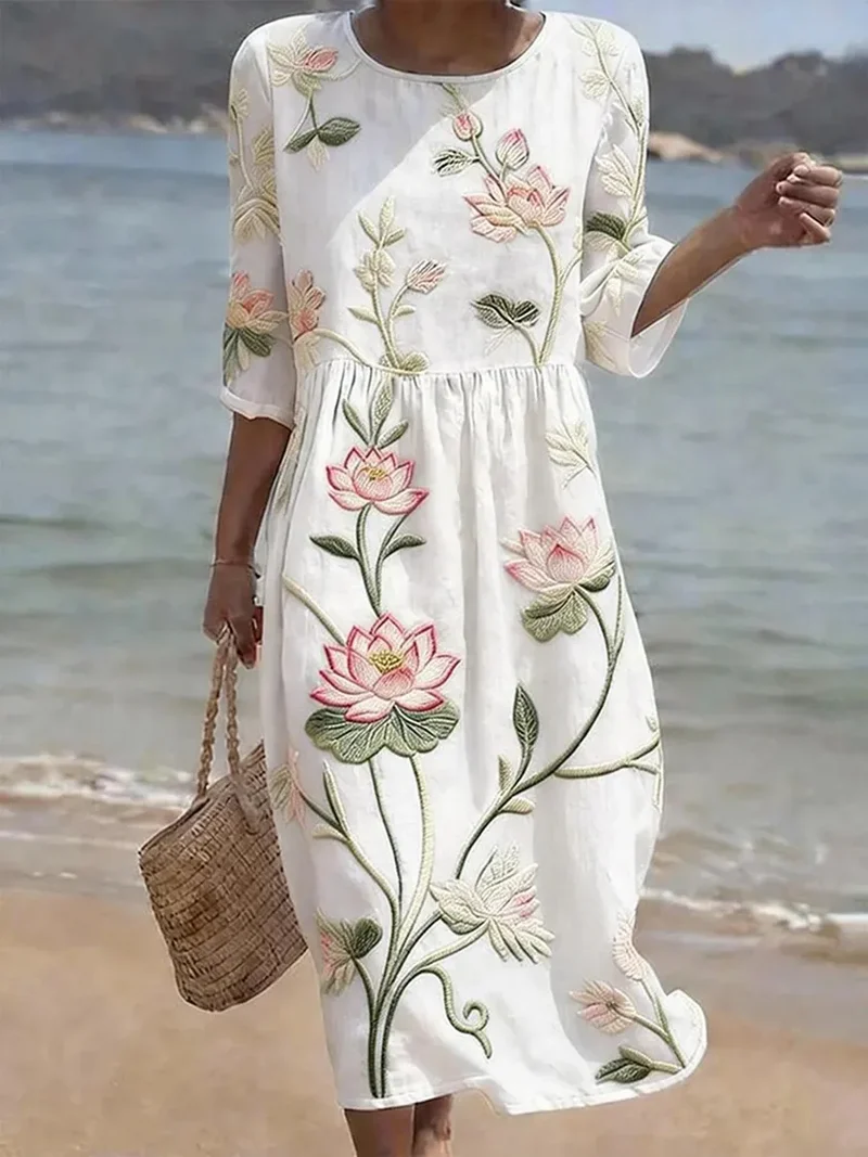 Kayla | Florales Sommerkleid
