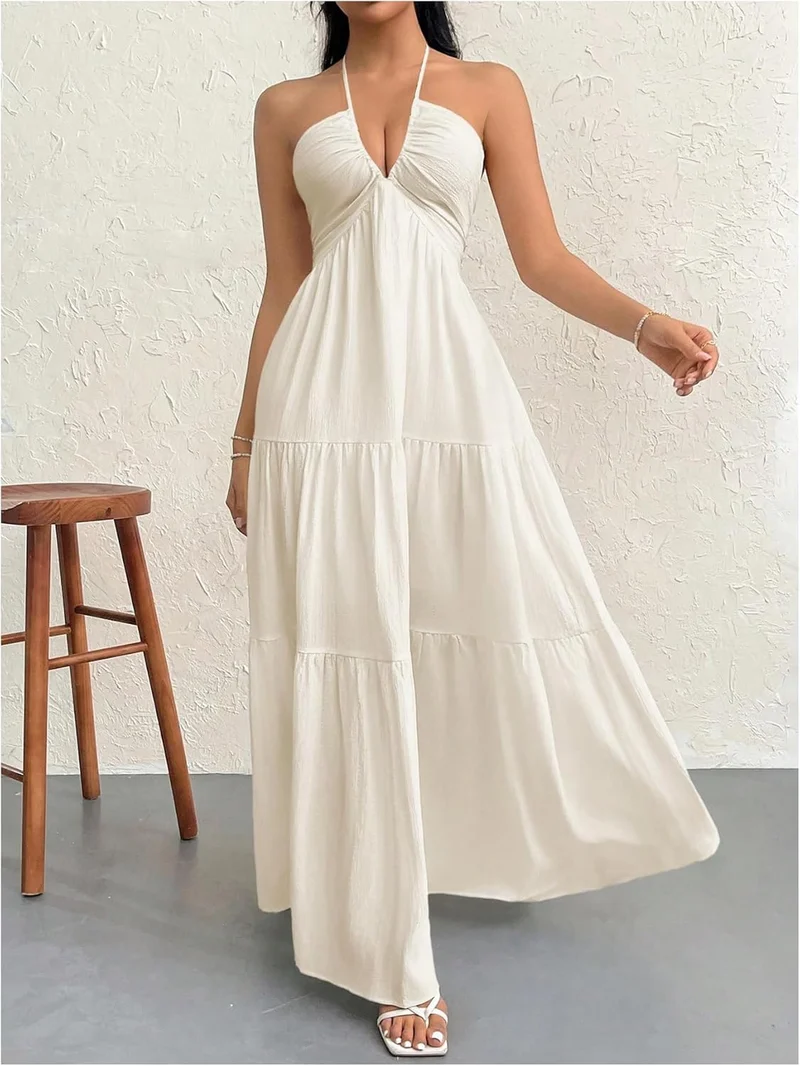 Nella | Fließendes Maxikleid mit schmeichelnder Passform