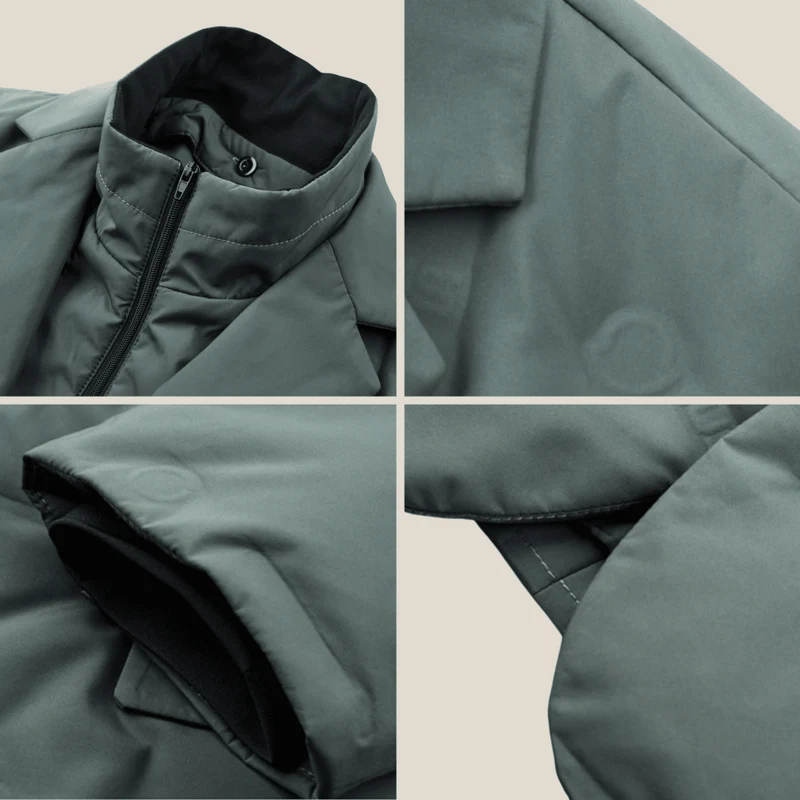 Jerome™ – Urbane Windbreaker-Jacke mit Daunenfüllung