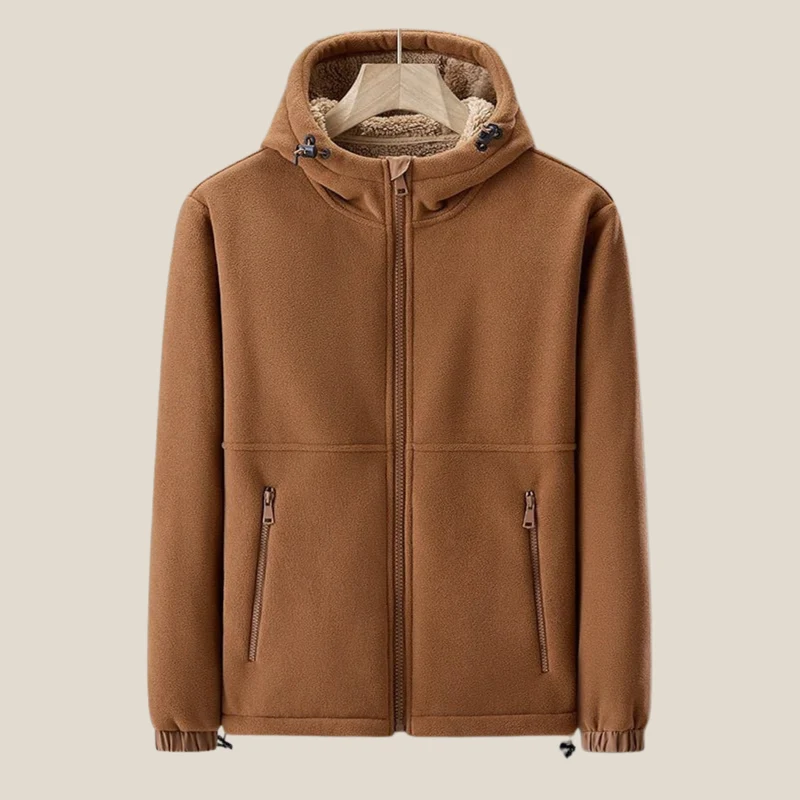 Lucien™ – Elegante Wolljacke mit Windschutz