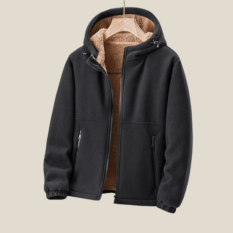 Lucien™ – Elegante Wolljacke mit Windschutz