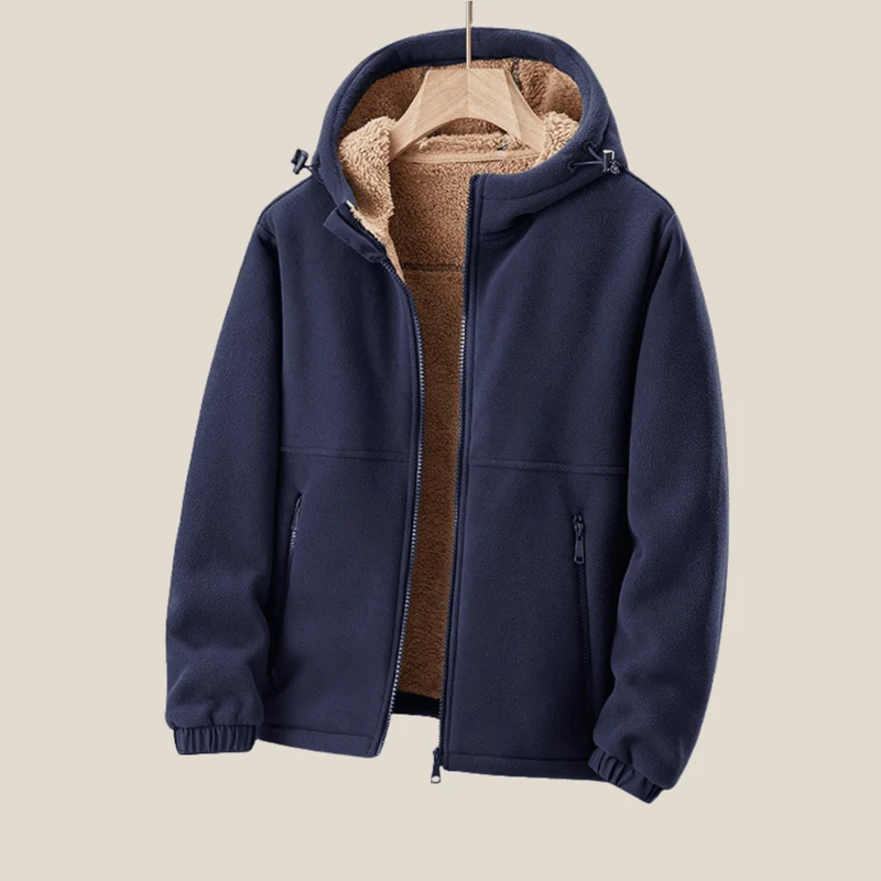Lucien™ – Elegante Wolljacke mit Windschutz