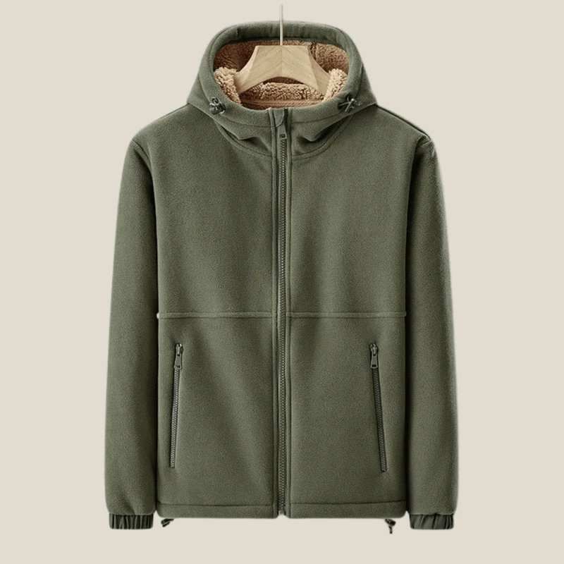 Lucien™ – Elegante Wolljacke mit Windschutz