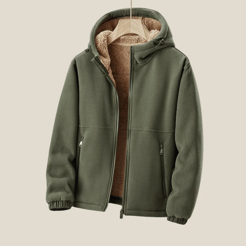 Lucien™ – Elegante Wolljacke mit Windschutz