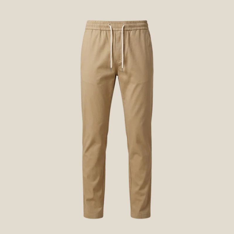 Léo™ – Elegante Slim-Fit-Hose mit Komfortbund und Kordelzug