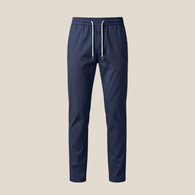 Léo™ – Elegante Slim-Fit-Hose mit Komfortbund und Kordelzug