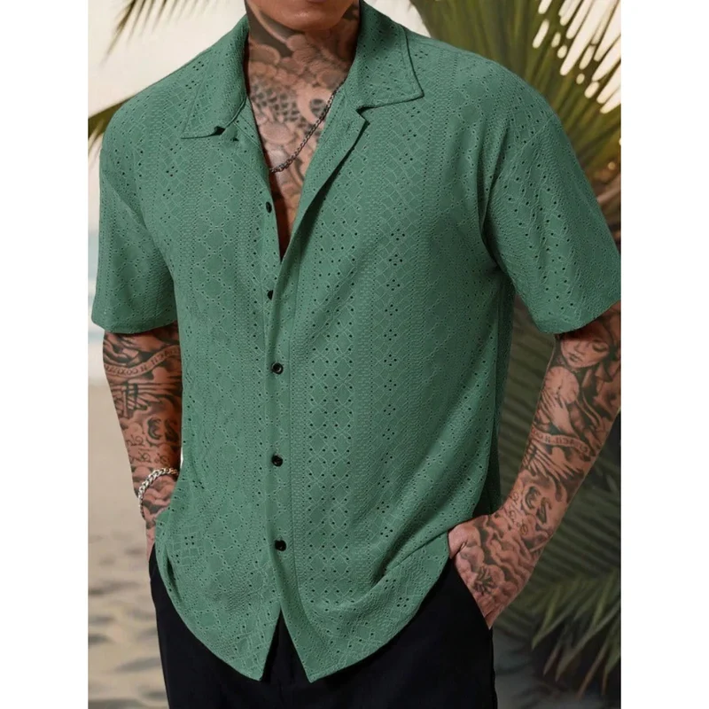 Martin | Herren Hemd Muster Sommer – Gemustertes Herrenhemd Sommer Design 2026
