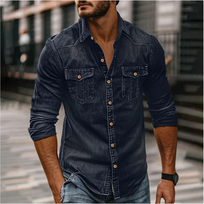 Samuel | Herren Shirt mit Taschen Modern – Herren T-Shirt Taschen Casual 2026