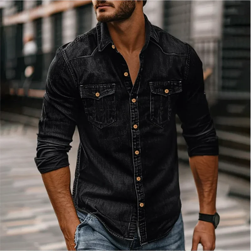 Samuel | Herren Shirt mit Taschen Modern – Herren T-Shirt Taschen Casual 2026