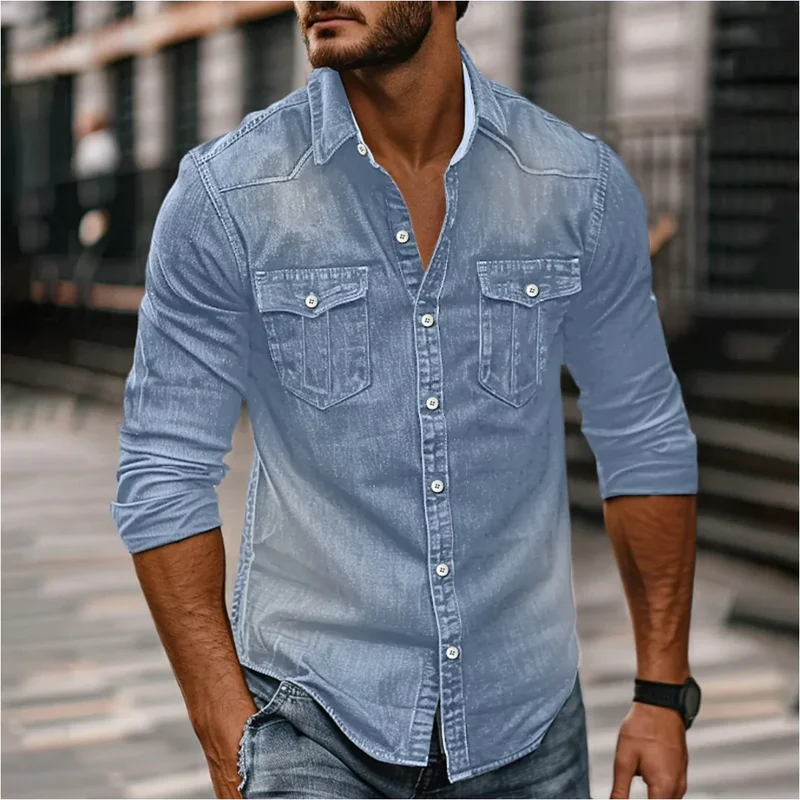 Samuel | Herren Shirt mit Taschen Modern – Herren T-Shirt Taschen Casual 2026