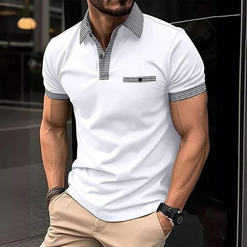 Yannik | Herren Poloshirt Taschen Karo Alltag – Karo Polo Herren Taschen 2026