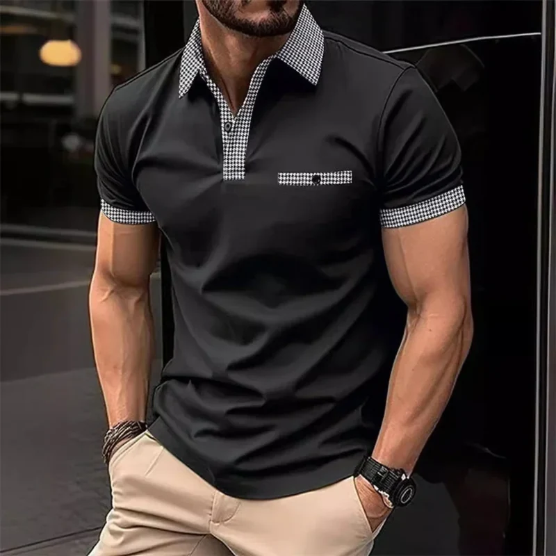 Yannik | Herren Poloshirt Taschen Karo Alltag – Karo Polo Herren Taschen 2026