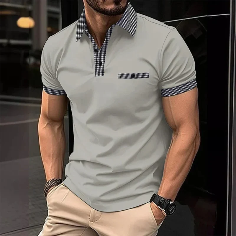 Yannik | Herren Poloshirt Taschen Karo Alltag – Karo Polo Herren Taschen 2026