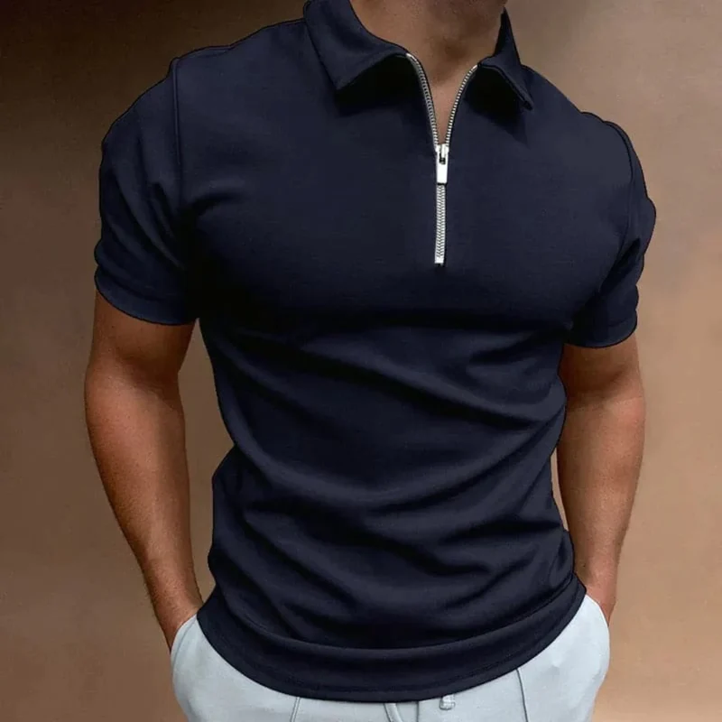 Silvio | Herren Poloshirt Reißverschluss Sommer – Polo Zipper Sommer Herren 2026