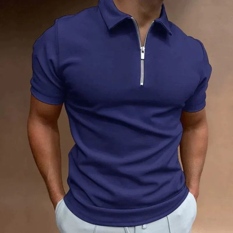 Silvio | Herren Poloshirt Reißverschluss Sommer – Polo Zipper Sommer Herren 2026