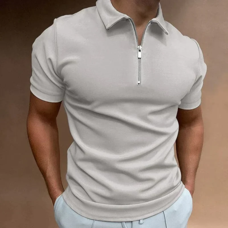 Silvio | Herren Poloshirt Reißverschluss Sommer – Polo Zipper Sommer Herren 2026