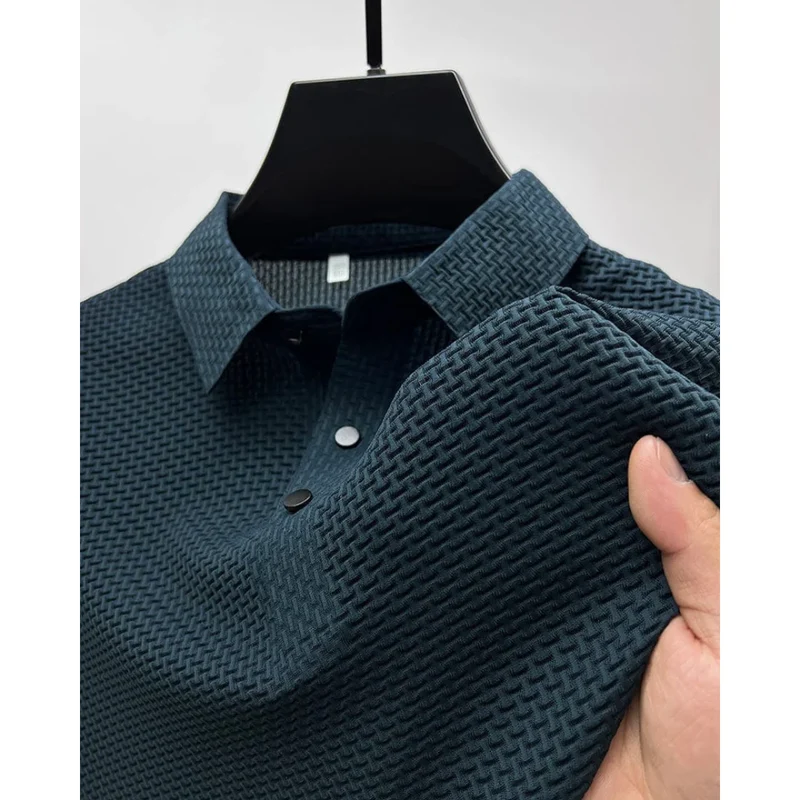 Ralf | Herren Poloshirt mit Struktur Freizeit – Strukturiertes Polo Freizeit 2026