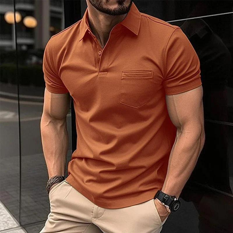 Nils | Herren Poloshirt mit Taschen Sommer – Polo Taschen Herren Sommer 2026